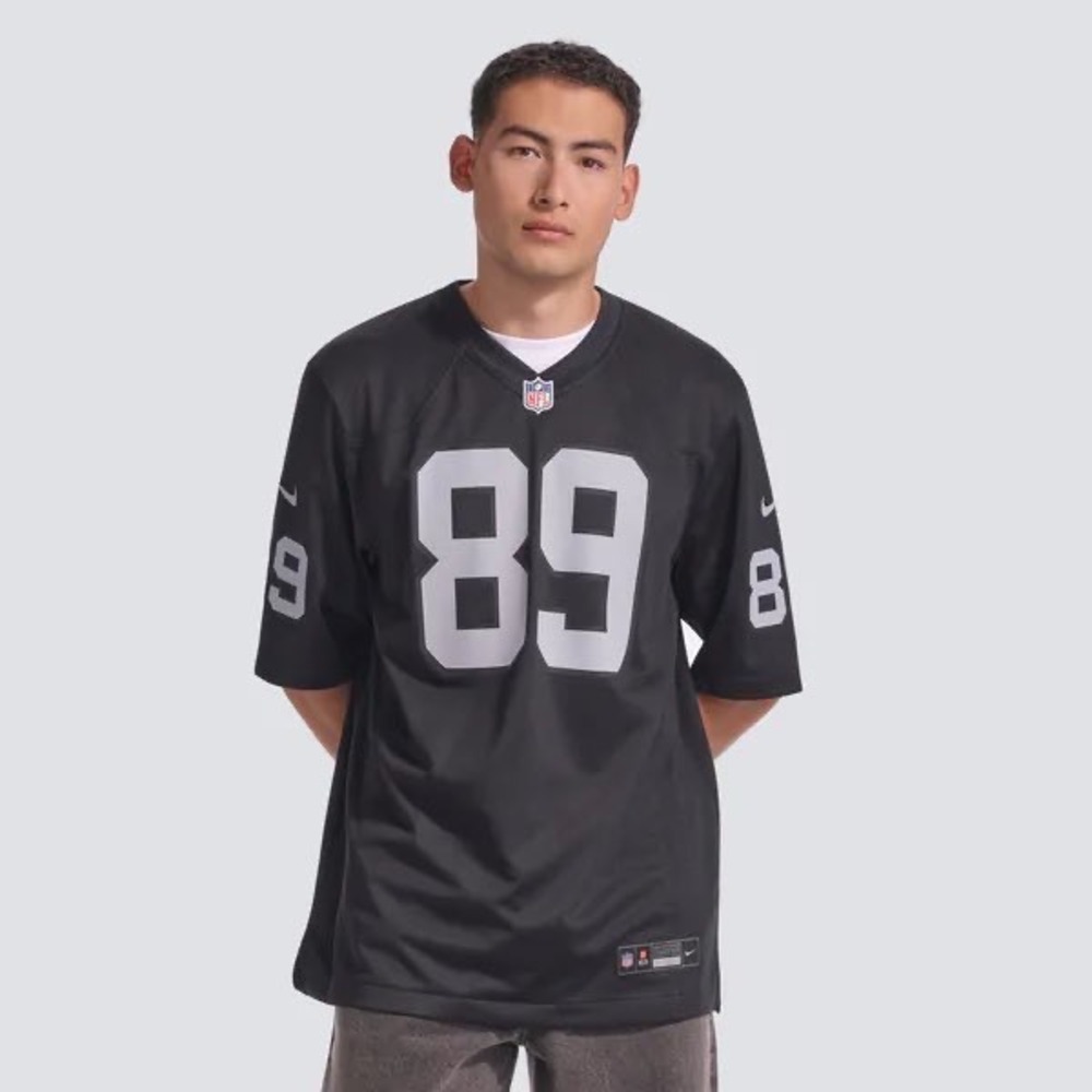 Nike Football Jersey Mens Blk 4XL Excellent Vapor Elite Raiders Amari Cooper 89